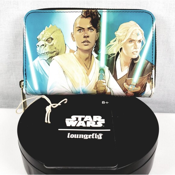 Star Wars Handbags - Star Wars Loungefly The High Republic Comic Cover Zip Around 6 X 4 Wallet  NWT